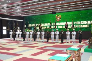 Kasad Pimpin Alih Kodal Enam Kodam Baru di Mabesad