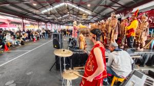 Taste of Indonesia di Melbourne Semakin Meriah dengan Irama Angklung
