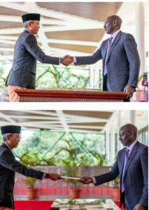 Duta Besar Republik Indonesia untuk Republik Kenya Serahkan Surat Kepercayaannya kepada Presiden Republik Kenya