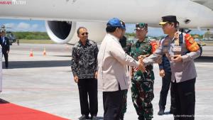 Usai dari Qatar, Presiden Prabowo Tinjau Lokasi Banjir di Bali