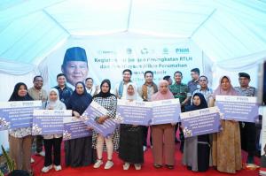  Kementerian PKP, PNM, dan SMF Bersinergi Hadirkan Rumah Layak Usaha bagi Perempuan Prasejahtera di Wajo