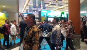 Koalisi Masyarakat Sipil Geruduk IIGCE 2025, Soroti Kekerasan dan Perampasan Ruang Hidup Warga