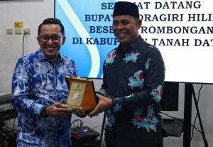 Evaluasi Kerjasama Bupati Indragiri Hilir Kunjungi Tanah Datar