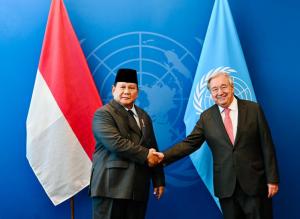 Pertemuan Bilateral Presiden Prabowo dan Sekjen PBB Bahas Sinergi Atasi Tantangan Global