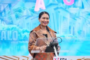 Wamenpar Targetkan Gorontalo Karnaval Karawo 2025 Datangkan 50 Ribu Pengunjung