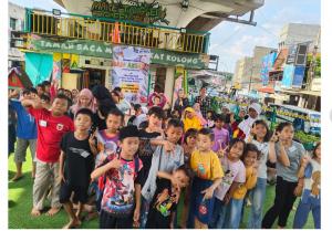 PNM Hadir di Kolong Ciputat: Nyalakan Cahaya Literasi dari Balik Rak Buku Sederhana