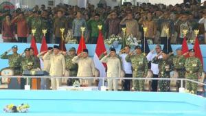 Upacara HUT TNI ke 80, Prajurit TNI harus Siap Hadapi Segala Kemungkinan di Tengah Situasi Global