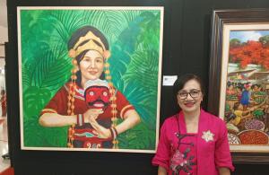 Pameran Lukisan Perempuan dan Asa, Sisikan Hasil Donasi ke Rumah Teduh Suryo