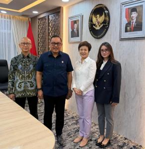 Wamen Todotua Pasaribu Terima Audiensi CCL Holdings, INC, Berminat Investasi Pembangkit Listrik Hydrogen