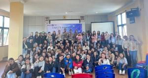 Polres Manggarai dan PT PNM Gelar Sosialisasi Safety Riding: Bangun Budaya Tertib Berlalu Lintas