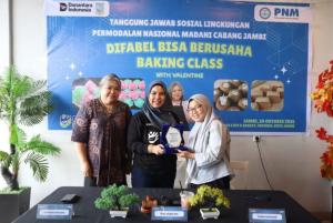 PNM Jambi Gelar Pelatihan Kewirausahaan bagi Penyandang Disabilitas: Difabel Berdaya, Ekonomi Tumbuh Bersama