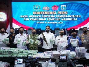 Operasi Bersama Pemberantasan Narkoba dan Pemulihan Kampung Narkoba