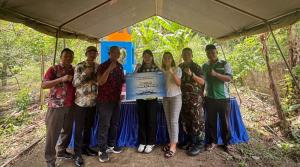 PNM Salurkan Bantuan Sarana Air Bersih untuk Warga Desa Bombanon, Bolmong