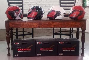Helm THI Utamakan Keselamatan Pemotor, Bahan Kualitas Tinggi