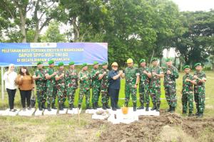 Dansecata Rindam V/Brawijaya Apresiasi Semangat Kolaborasi dalam Pembangunan Dapur SPPG Secata Magetan