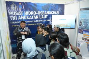 Pushidrosal Hadir di Expo Pendidikan Tinggi KPPTI 2025, Tampilkan Inovasi Hidrografi
