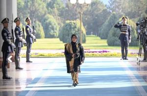 Duta Besar RI serahkan "Letter of Credence" kepada President Uzbekistan