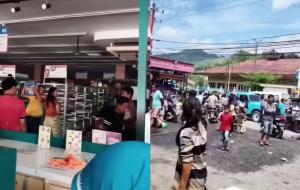 Viral Video Korban Banjir di Tapteng Menjarah Minimarket, Polisi Turun Tangan