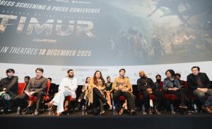 Film Timur Gelar Gala Premiere Tak Biasa, Ubah Epicentrum XXI Jadi Hutan Rimba, Penonton Kagum dan Banjir Air Mata!