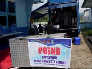 Dinas Sosial Padang Pastikan Asupan Gizi Pengungsi Terpenuhi Hingga Masa Darurat Berakhir