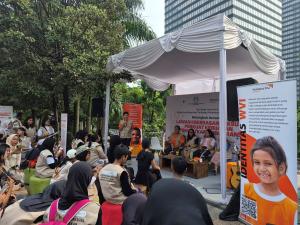 Di Car Free Day, Masyarakat Suarakan Anti Kekerasan Terhadap Anak dan Perempuan Bersama Koalisi Masyarakat Sipil dan KemenPPPA