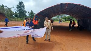Pendampingan BNPB Percepat Huntara di Kabupaten Lima Puluh Kota