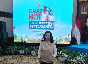 Ketua KAGUMI yang Juga Pengurus Pusat HKTI Hadiri Dialog HKTI Bersama Menteri Pertanian RI