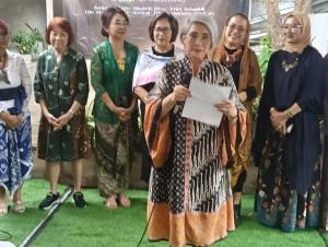 Kiprah Srikandi Gelar Pameran Lukisan Peringati Hari Ibu
