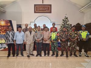 Polsek Ngaglik, Koramil dan Banser Sukses Kawal Perayaan Natal di Ngaglik, Sleman