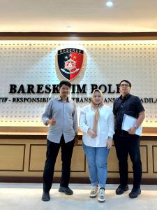 Putri Dakka Laporkan Pengacara Makassar ke Ditsiber Bareskrim Polri