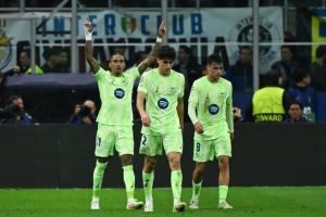 Skor Babak Pertama Praha vs Barcelona 2-2: Lopez Brace, Lewandowski Bikin Gol Bunuh Diri