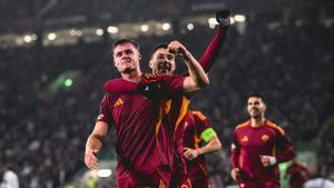 AS Roma vs VfB Stuttgart 2-0:  Pisilli Cetak Brace