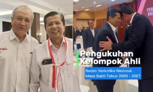Asri Hadi Ucapkan Selamat, Ahwil Lutan Dikukuhkan sebagai Kelompok Ahli BNN Masa Bakti 2026-2027