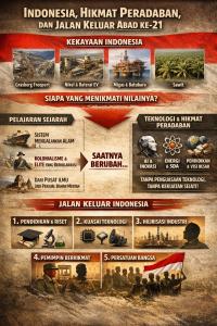Indonesia, Hikmat Peradaban, dan Jalan Keluar Abad ke-21