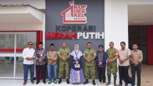 Bersama Kemenko Pangan, Kodim 0508/Depok Dorong Optimalisasi KDKMP di Kecamatan Limo