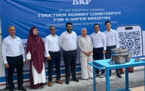SKF Musnahkan Lebih dari 34.000 Bearing Tiruan di Jakarta, Nilai Capai Rp9,5 Miliar