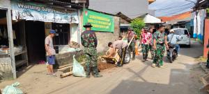TMMD Kodim Depok, Sinergi TNI-Polri dan Warga Bangun Saluran Air Tegalsari secara Bertahap 