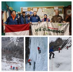 Ekspedisi Merah Putih Sukses dalam Misi Ice Climbing di Gunung Siguniang Provinsi Sichuan