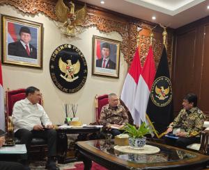 Terima Menhub, Menko Polkam Perkuat Koordinasi Pengamanan Transportasi Idulfitri 2026