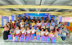 PNM Kabanjahe dan Bank Permata Syariah Resmikan Ruang Belajar Cahaya Ilmu di Desa Budaya Lingga
