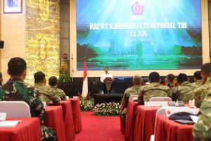 Rakorter TNI 2026, Mentan Amran Tekankan Kolaborasi TNI untuk Ketahanan Pangan Nasional