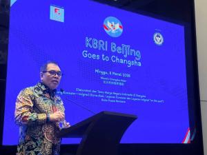 Momen Dubes Menyapa dan Berbuka Puasa Bersama WNI di Changsha