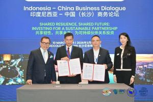 Antusiasme tinggi, perusahaan Hunan hadiri forum bisnis KBRI Beijing