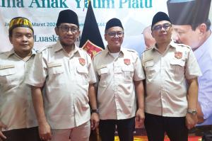 Relawan Prabowo Garuda08 Santuni Anak Yatim dan Doakan Indonesia makin Maju