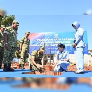Pangkoopsudnas Pimpin Peletakan Batu Pertama Kapel Koopsudnas