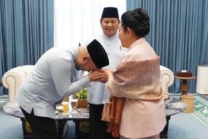 Momen Hangat Lebaran, Prabowo Subianto Rayakan Idulfitri Bersama Titiek Soeharto dan Didit Hediprasetyo