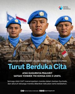 Tiga Prajurit TNI Gugur, Pemerintah Diminta Kaji Ulang Rencana Pengiriman Pasukan Penjaga Perdamaian ke Gaza