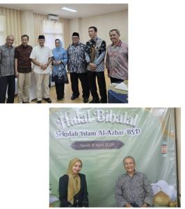 Pemred Indonews.id Hadiri Halal Bihalal Sekolah Islam Al-Azhar BSD