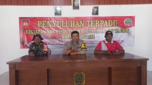 Sinergi TNI-Polri, Penyuluhan Radikalisme di Desa Godo Perkuat Wawasan Kebangsaan Warga
