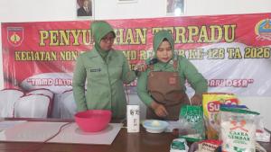 Pelatihan Pembuatan Donat TMMD 128, Dorong Kreativitas dan UMKM Ibu-Ibu Desa Godo